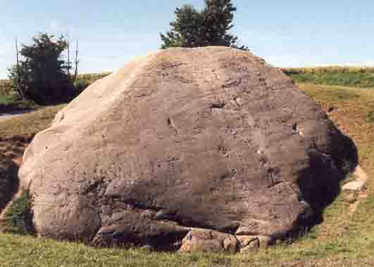 De Dammesteen in Denemarken