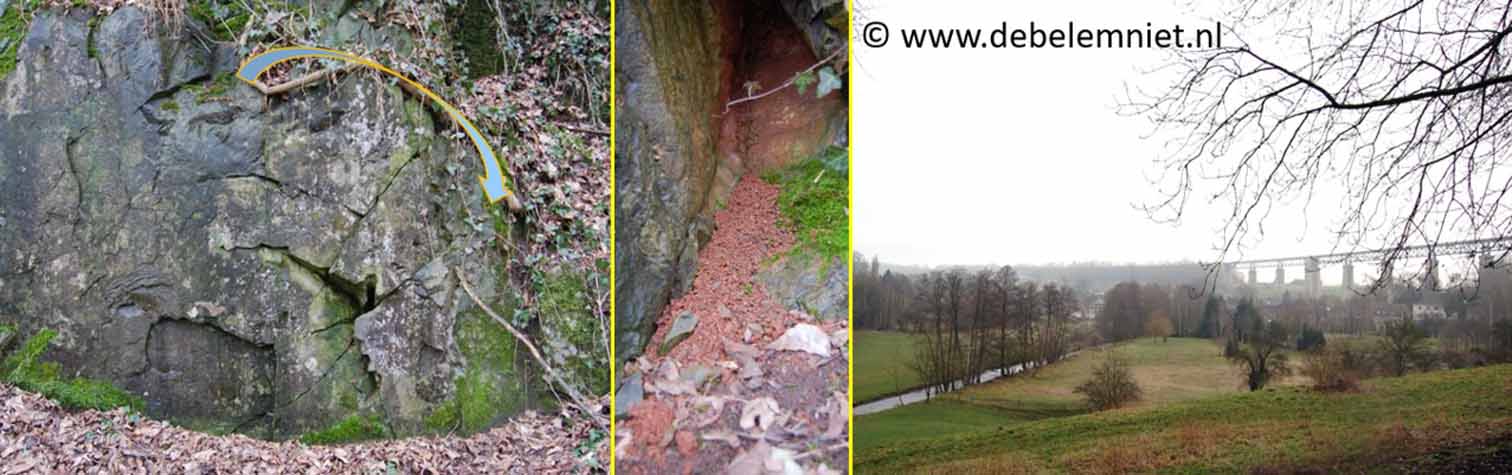 spoorwegviaduct over dal Geul - kolenkalksteen Vis&eacute;en