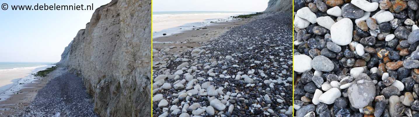 kalksteencliffen Cap Blanc Nez met vuursteenbanken