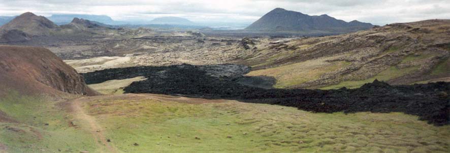 Lavastrom auf Island