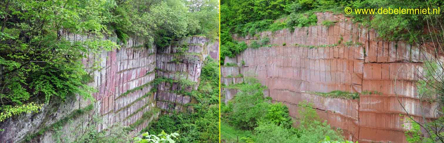 Vogelsberg Vulkanismus Steinbruch Nidda-Michelnau