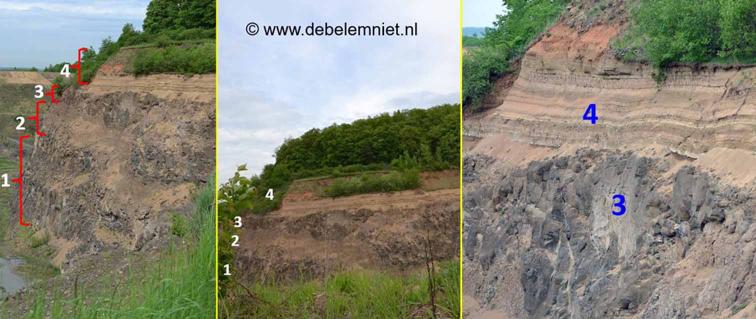 Vogelsberg Vulkanismus Steinbruch bei Ober-Widdersheim