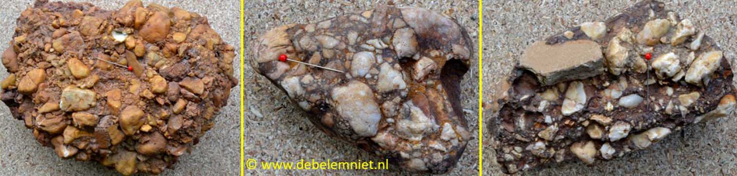 conglomeraatgesteenten - conglomeraten
