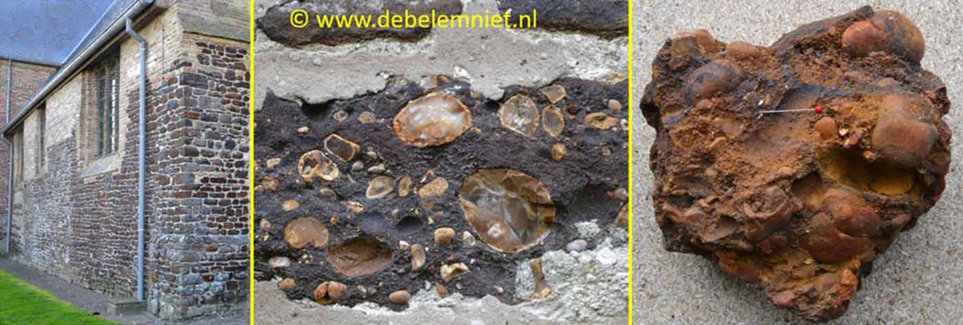 conglomeraatgesteente met vuursteen Westhoek