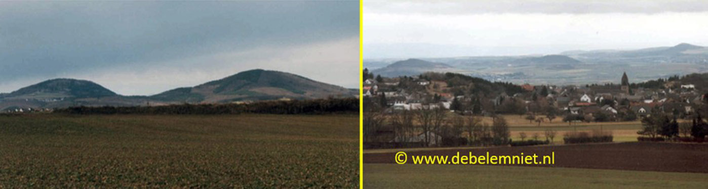 slakkenkegels vulkanen Eifel