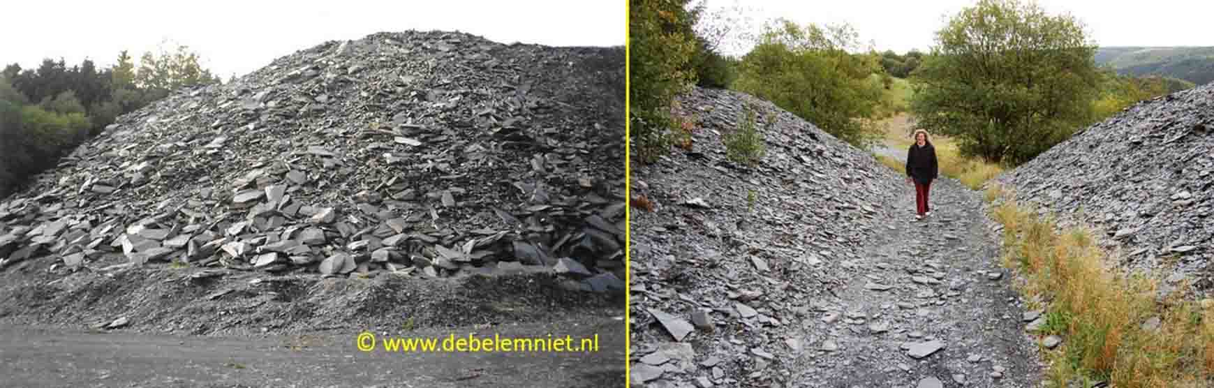 afvalhoop leisteenwinninng Schmallenberg en Leienkaul